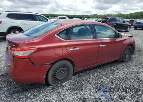 2015 Nissan Sentra S из США, поврежденный, VIN 3N1AB7AP5FY349773